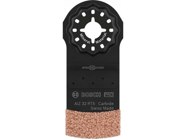 Boschin sahanterä L=30mm - AIZ32RT5, HM-RIFF, pehmeille laatoille ja laattasaumoille