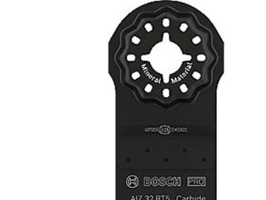 Boschin sahanterä L=30mm - AIZ32RT5, HM-RIFF, pehmeille laatoille ja laattasaumoille