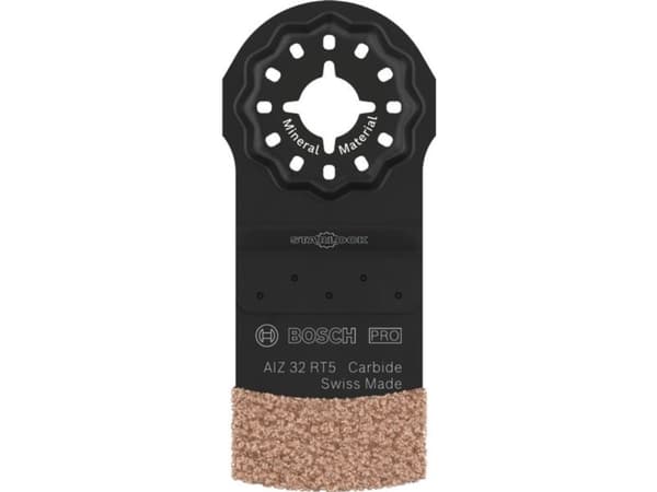 Boschin sahanterä L=30mm - AIZ32RT5, HM-RIFF, pehmeille laatoille ja laattasaumoille