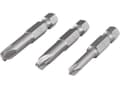Pikkukuva 2 / 2: wolfcraft GmbH 4006885126701, 3 kpl, Turva-torx, T10, T6, T8, 50 mm, 25,4 / 4 mm (1 / 4"), Kahdeksankulmainen