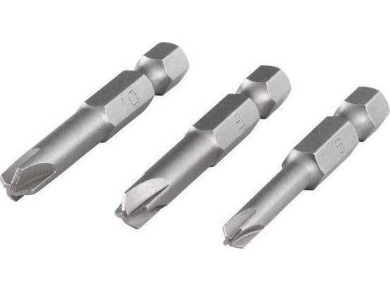 wolfcraft GmbH 4006885126701, 3 kpl, Turva-torx, T10, T6, T8, 50 mm, 25,4 / 4 mm (1 / 4"), Kahdeksankulmainen