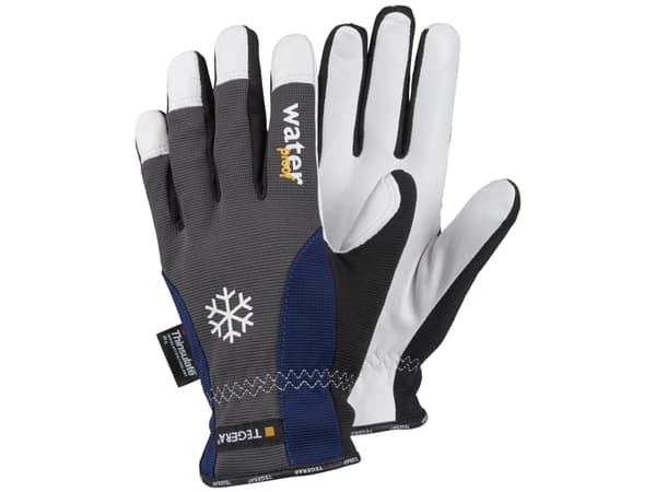 Ejendals TEGERA 295, Isolerende hansker, Blå, Grå, Hvit, Voksen, Voksen, Spandex