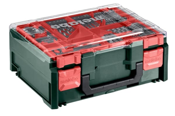 Metabo SB 18 L BL Set, Boremaskin med pistolgrep, Nøkkelløs, Børsteløs, 1,3 cm, 1700 RPM, 4 cm