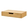 Miniatyrbild 3 av 8: Vägghylla Bokn set om 2 bambu 40x24x8 cm [en.casa]