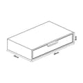 Miniatyrbild 4 av 8: Vägghylla Bokn set om 2 bambu 40x24x8 cm [en.casa]