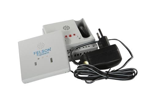 Fugtalarm  m/relæ 230V stikadapter