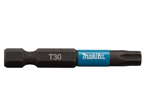 Makita Impact Black - Impact screwdriver bit - 2 deler - torx - T30 - heksagonal - lengde: 50 mm