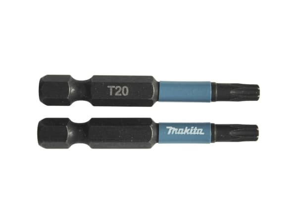 Makita Impact Black - Impact screwdriver bit - 2 deler - torx - T30 - heksagonal - lengde: 50 mm