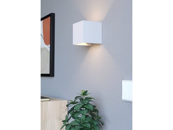 EGLO RINCINE UTOMHUSVÄGG 270LM 4000K M/SENSOR DIMMER IP44 VIT