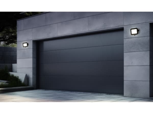 EGLO RISACCA-E 30W utomhus LED strålkastare - Svart