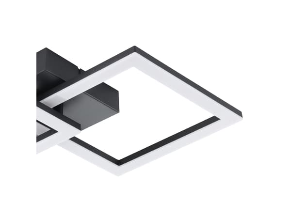 EGLO HUERTA-E LOFT/VÆG L525 2500LM SORT