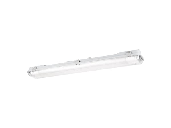 EGLO ECO TUBE-E ARMATUR L675 2X10W IP65 GRÅ/TRANSP.
