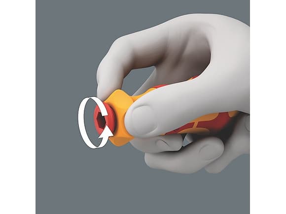 Wera Wera Wera Kraftform Kompakt VDE 17 RA 1, 17-osainen ruuvimeisselisarja VDE 17 kpl Phillips, Phillips, Pozidriv, TORX