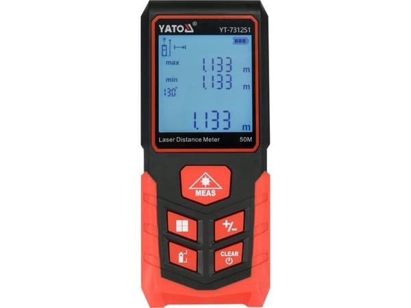 Yato laser avstandsmåler YATO LASER AVSTANDSMÅLER 50m