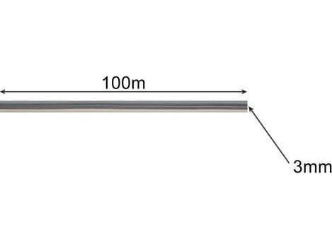 Bigstern Förstärkt vajerledning - 100m 21025