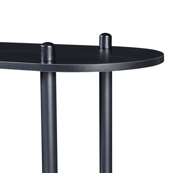 Bokhylla Øvre 108x80x30 cm svart 4 hyllplan [en.casa]