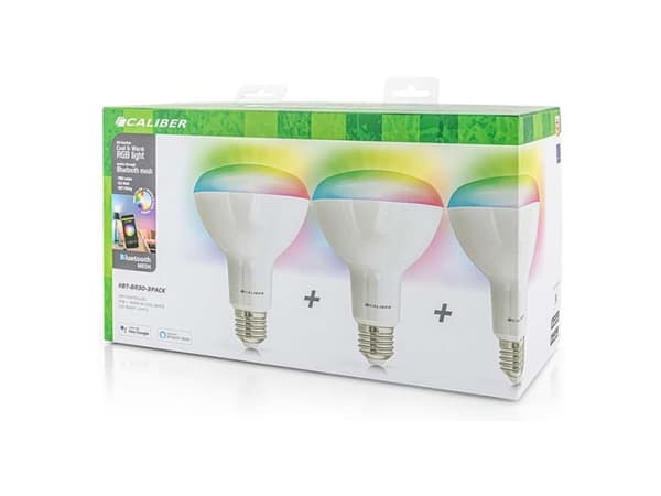 Calibre BR30 smarta hem 3-pack LED-lampor vit/multi