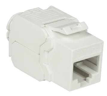 LogiLink NK4004, Vit, RJ45, Cat6a, 16,3 mm, 38 mm, 23 mm