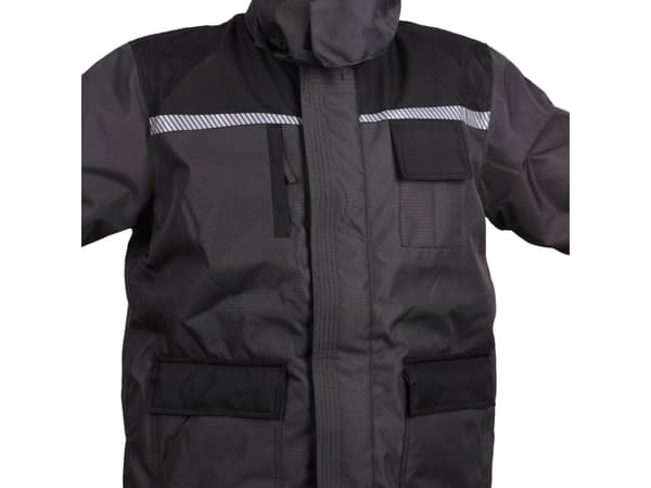 Kurtka męska Apple JACKET LONG ARCT GREY/BLACK WJ-8924 XXL