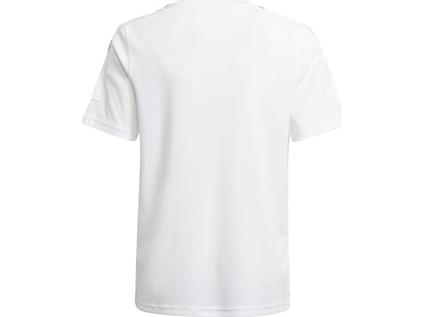 Adidas T-skjorte for barn Squadra 21 Jersey Youth hvit GN5741 (128cm)
