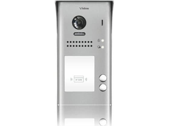 VIDOS Vidos Duo S1102A dørstasjon, sølv