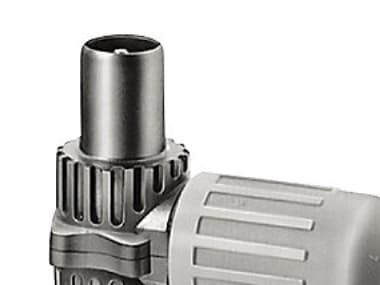 KOSWI 3, IEC-kontakt hane, metallvinkel, HF-