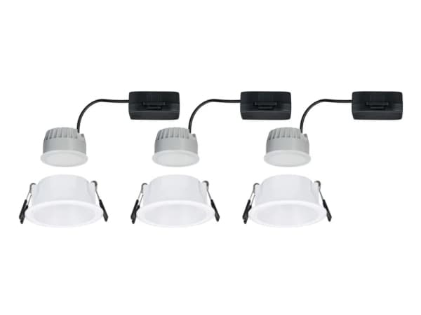 Paulmann 94870, 1 ampuller, LED, 2700 K, 470 lm, IP44, Hvit