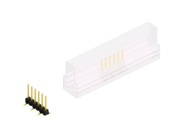 Fischer Elektronik Stiftliste (standard) Antal rækker: 1 10047512 10 stk