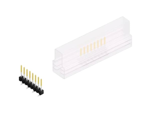 Fischer Elektronik Stiftliste (standard) Antal rækker: 1 10047541 10 stk