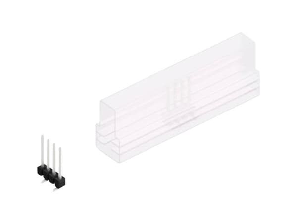 Fischer Elektronik Stiftliste (standard) Antal rækker: 1 10047693 10 stk