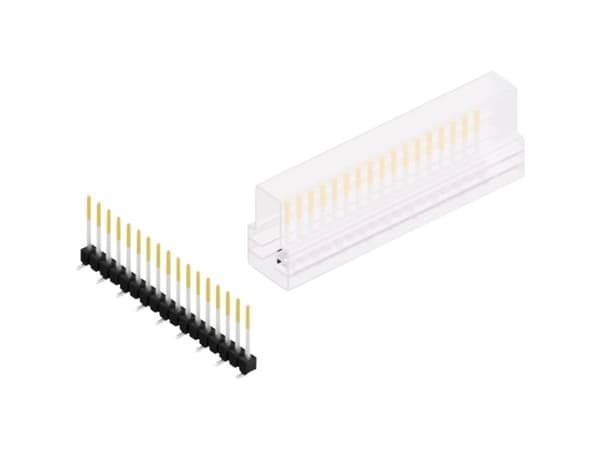 Fischer Elektronik Stiftliste (standard) Antal rækker: 1 10047816 10 stk