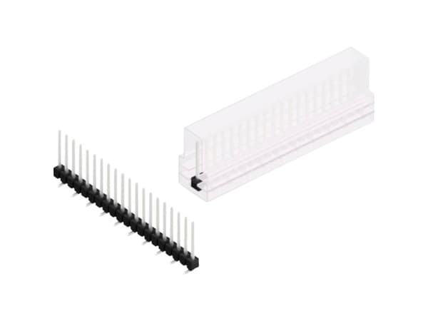 Fischer Elektronik Stiftliste (standard) Antal rækker: 1 10047848 10 stk