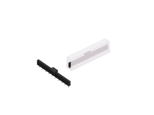 Fischer Elektronik Pistorasialuettelo (vakio) Rivien lukumäärä: 1 BLLP5SMD20ZBSM 10 kpl