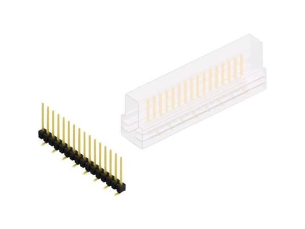 Fischer Elektronik Stiftliste (standard) Antal rækker: 1 10047804 10 stk