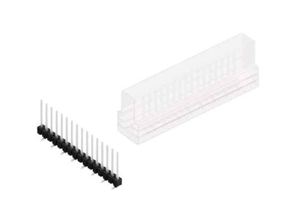 Fischer Elektronik Stiftliste (standard) Antal rækker: 1 10047810 10 stk