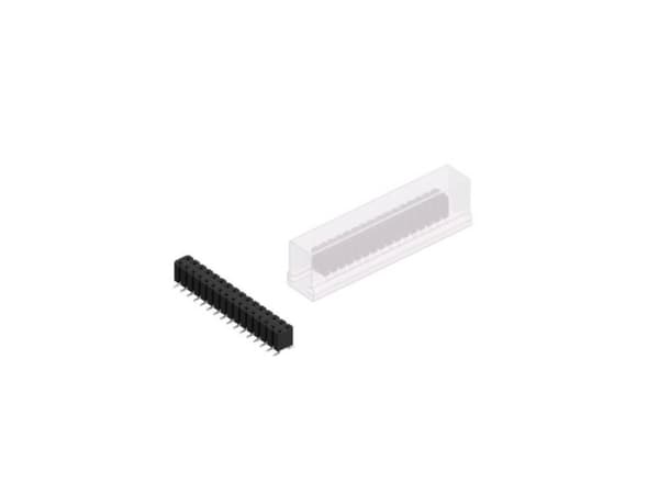 Fischer Elektronik Uttagslista (standard) Antal rader: 2 BLLP6SMD32SSM 10 st