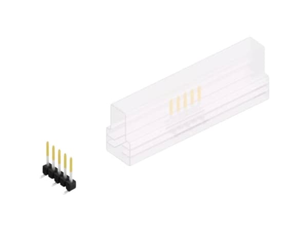 Fischer Elektronik Stiftliste (standard) Antal rækker: 1 10047503 10 stk