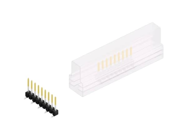 Fischer Elektronik Stiftliste (standard) Antal rækker: 1 10047554 10 stk