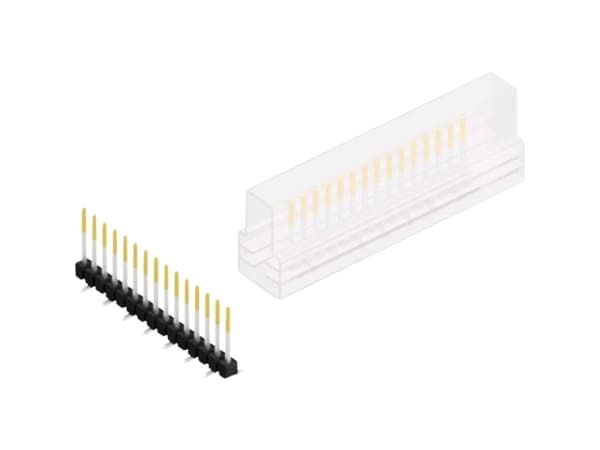 Fischer Elektronik Stiftliste (standard) Antal rækker: 1 10047797 10 stk
