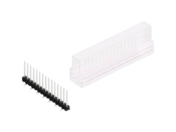 Fischer Elektronik Stiftliste (standard) Antal rækker: 1 10047800 10 stk