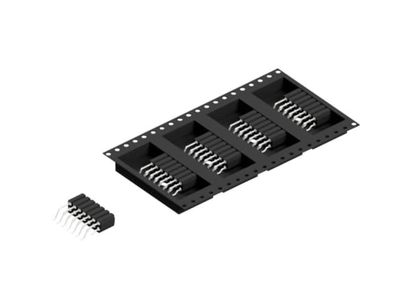 Fischer Elektronik Bussningslista (precision) Antal rader: 2 BL20SMD14TR 600 st