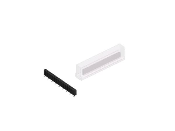 Fischer Elektronik Uttagslista (standard) Antal rader: 1 BLLP5SMD17ZSM 10 st