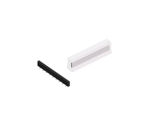 Fischer Elektronik Uttagslista (standard) Antal rader: 1 BLLP5SMD19ZSM 10 st
