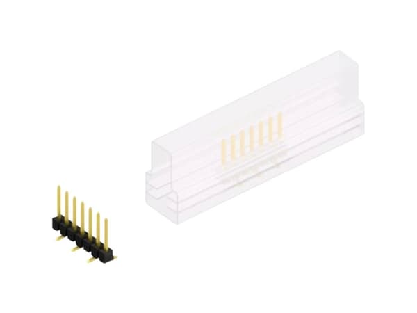 Fischer Elektronik Stiftliste (standard) Antal rækker: 1 10047524 10 stk