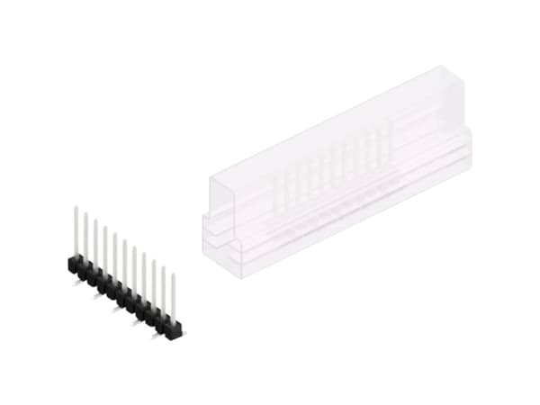 Fischer Elektronik Stiftliste (standard) Antal rækker: 1 10047762 10 stk