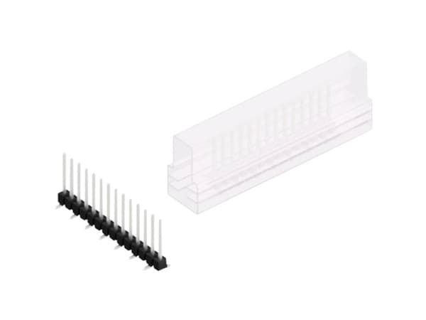 Fischer Elektronik Stiftliste (standard) Antal rækker: 1 10047790 10 stk