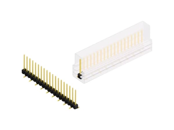 Fischer Elektronik Stiftliste (standard) Antal rækker: 1 10047831 10 stk
