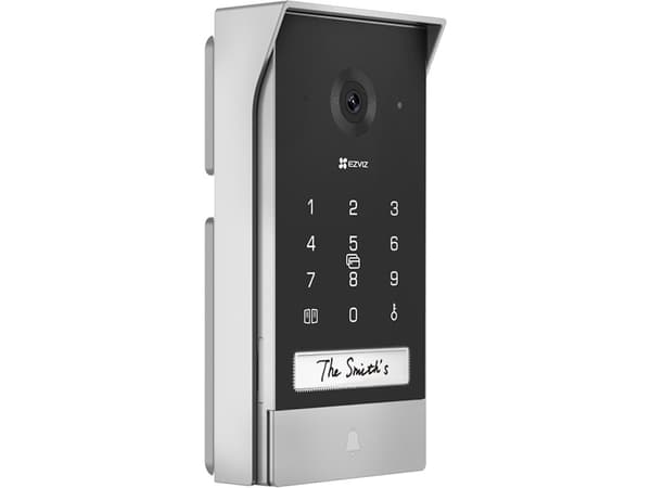 EZVIZ EP7, 17,8 cm (7"), 1024 x 600 pikseliä, H.264, H.265, 2048 x 1296 pikseliä, DNR, CMOS-kuvauslaite