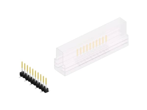 Fischer Elektronik Stiftliste (standard) Antal rækker: 1 10047566 10 stk