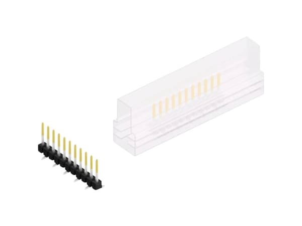 Fischer Elektronik Stiftliste (standard) Antal rækker: 1 10047579 10 stk